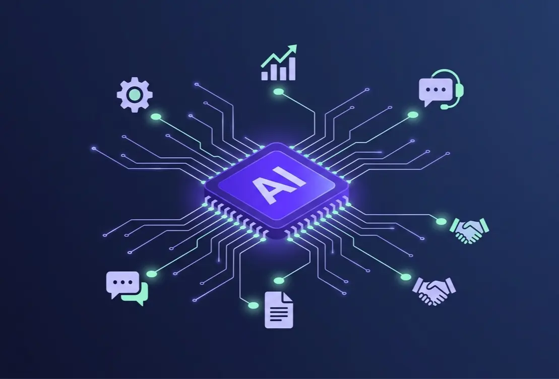 Cómo implementar inteligencia artificial en empresas medianas y grandes en Chile — UPG